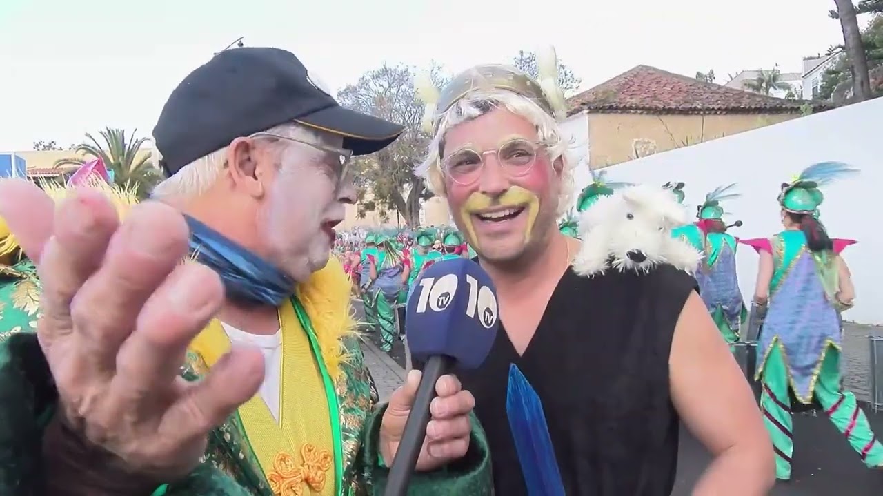 🎦ℹ️ Reportajes Canal 10 | Coso Apoteosis Carnaval Los Realejos 2025