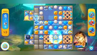 Fishdom 2022, no Boosters, 9993 level - прохождение без бустеров, 9993 уровень.