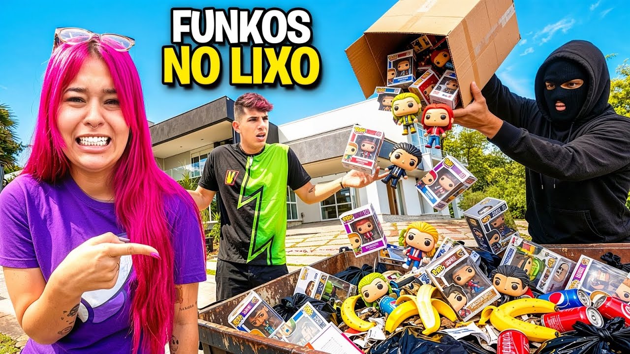 TODOS OS MEUS FUNKOS FORAM PARA O LIXO *e agora?