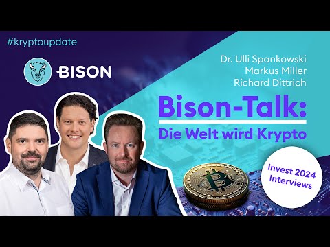 Bitcoin = digitales Gold? | @geopoliticaldotbiz Markus Miller | Bison | Börse Stuttgart | Invest 24