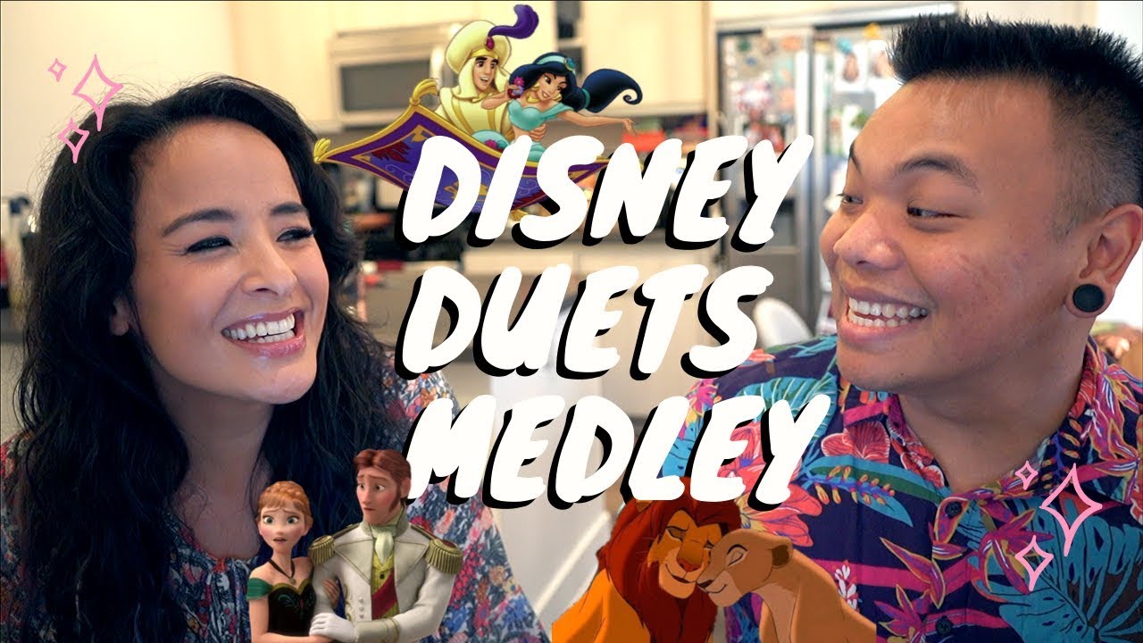 Singing with Broadway's Princess Jasmine 🧞Courtney Reed AJ Rafael