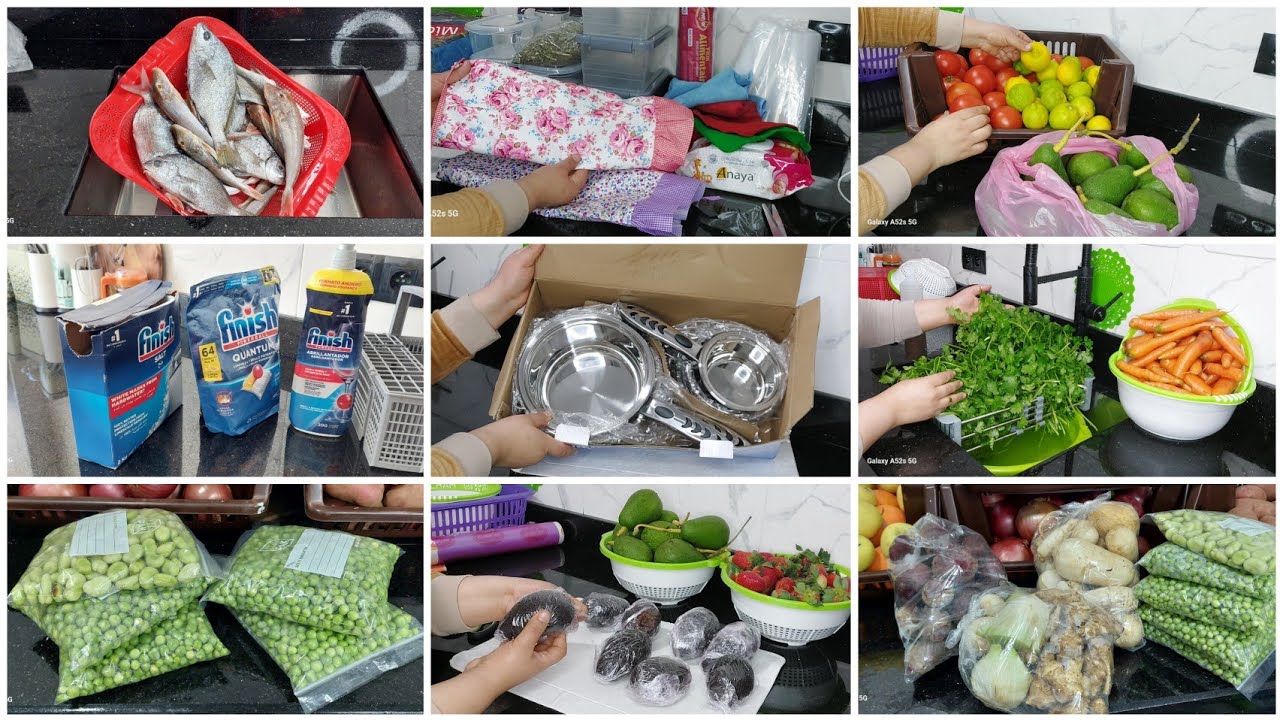 تحضيرات رمضان 2025🌜 جديد في كوزينة 😍 التقدية المتنوع 👍 طريقتي الاحتفاظ بالمواد الغذائية 🇲🇦