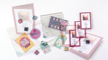 Simon Says Stamp with We R Memory Keepers Precision Press