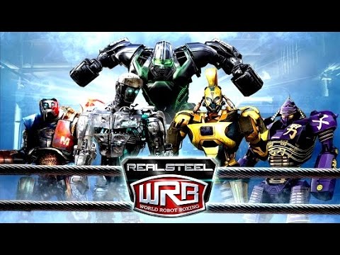 Real Steel WRB RIP OFF ALL ROBOTS Series of fights NEW ROBOT (Живая Сталь)