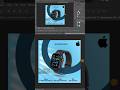 Apple Watch Poster Design in Photoshop #shorts #photoshop #graphicdesign #applewatch