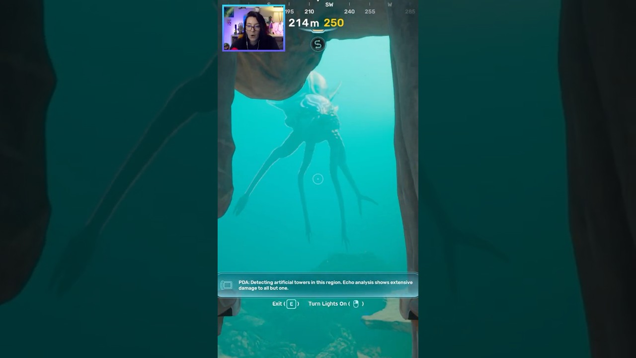 Leviathan encounter!! #letsplay #gaming #subnautica2