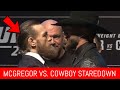 UFC 246: Conor McGregor vs Donald Cerrone - FIRST EVER STAREDOWN! | UFC 246