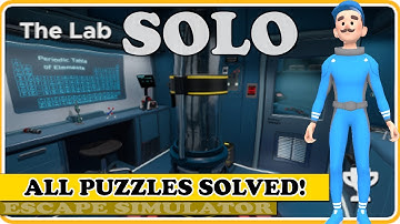 How to Solve ALL Puzzles for THE LAB in Escape Simulator! | Game Guide