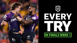 Every Try From Finals Week 1 | NRL