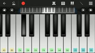 Radha Krishna serial song piano