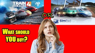 SimRail or Train Sim World 4?