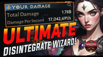 Ultimate Fire Disintegrate Wizard Builds - Melt Everything As You Move! Ver:2.0
