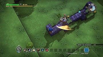 [PS4] Dragon Quest Builders - Ch1: Cantlin part 10 Stone stockade & Cantlin bastion