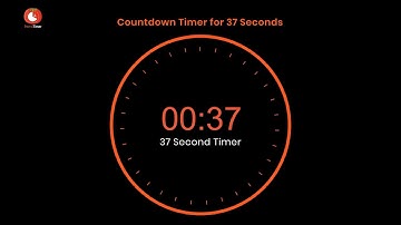 37 Second Timer | The Most Innovative Timer Yet!