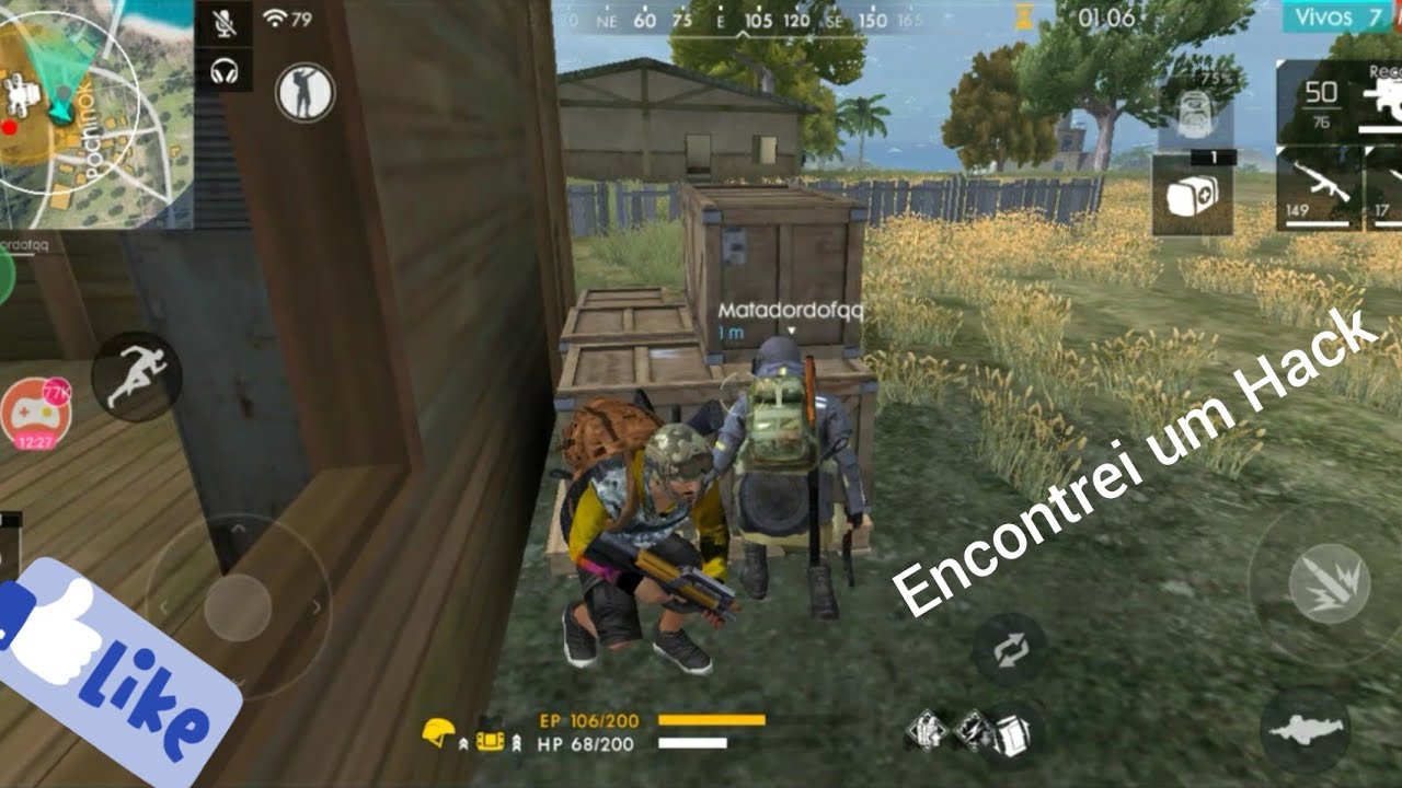 Free Fire | Estava treinando e acabei encontrando um Hack - YouTube