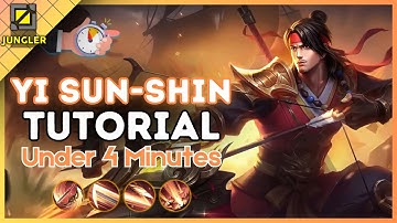 4-Minute Yi Sun-Shin Tutorial in Jungle || (MLBB S35) 2025