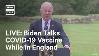 Joe Biden Delivers Remarks on COVID-19 Vaccination Efforts | LIVE