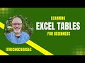 Excel Tables for Beginners (2026)