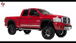 2008 Dodge Ram 1500 Quad Cab Laramie Custom Lifted Pickup - 335 Horsepower 5.7L V8 HEMI - For Sale