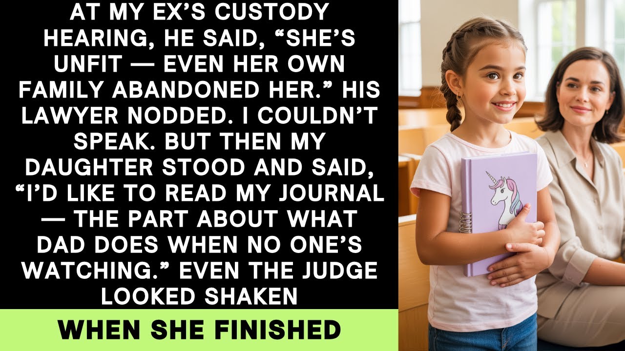 My Ex Called Me Unfit in Court — Then My Daughter Stood Up and Shattered His Lies