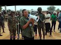 Uvira Aimé BOJI Sur La Ligne De Front à Luvungi Pour Raviver Les Troupes Et Réconforter Uvira Aimé BOJI Sur La Ligne De Front à Luvungi Pour Raviver Les Troupes Et Réconforter