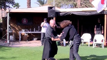 AKBAN in Bujinkan Israeli Taikai 2014 - Syncopation in Ninjutsu armlocks
