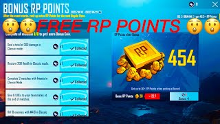 Get Rp Bonus Point Royal Pass M7 Free Rp Point