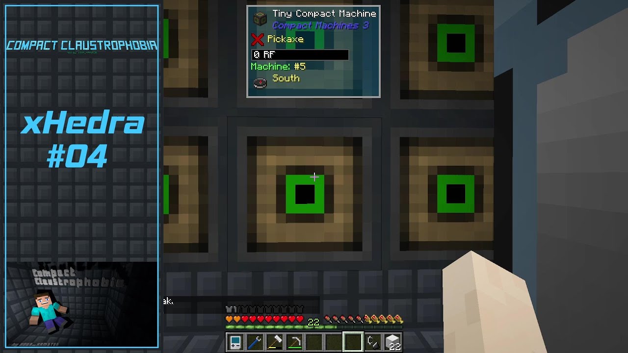 Compact Claustrophobia E04 The Steel Epsiode & Small Compact Machine 5x5x5 with More LAVA