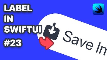 Label & LabelStyle in SwiftUI (SwiftUI Label, SwiftUI SF Symbols, Breaking down SwiftUI LabelStyle)