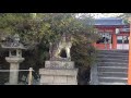 Komainu-oj gardas la sanktejon.