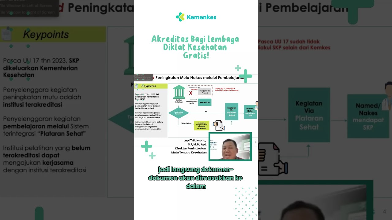 Akreditasi Bagi Lembaga Diklat Kesehatan Gratis!