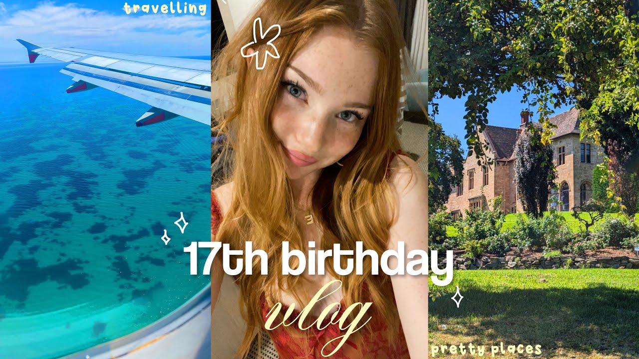 17th bday week vlog ✈️ travelling, eating, function + more!