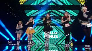 Hello Venus (HelloVenus) [What are you doing today] @SBS Inkigayo Popular song 20130127