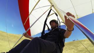 Hang Gliding - First Day Students on the Easy Flyer