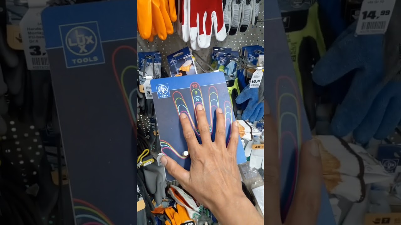 How to measure a gloves size