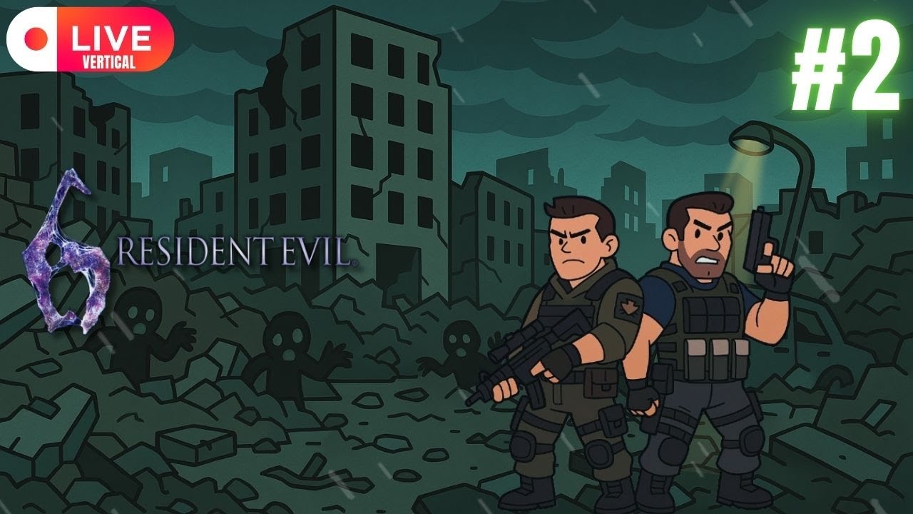 VAMOS A CONTINUAR CON ESTA CAMPAÑA! | RESIDENT EVIL 6 CO-OP con Widix Otaker #2 (VERTICAL)