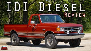 1987 Ford F-250 XLT Lariat Review - The One-Year-Only IDI Diesel!