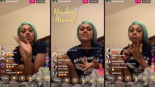 Jania Says Shes Moved On From Babydaddy Nba Youngboy On Ig Live