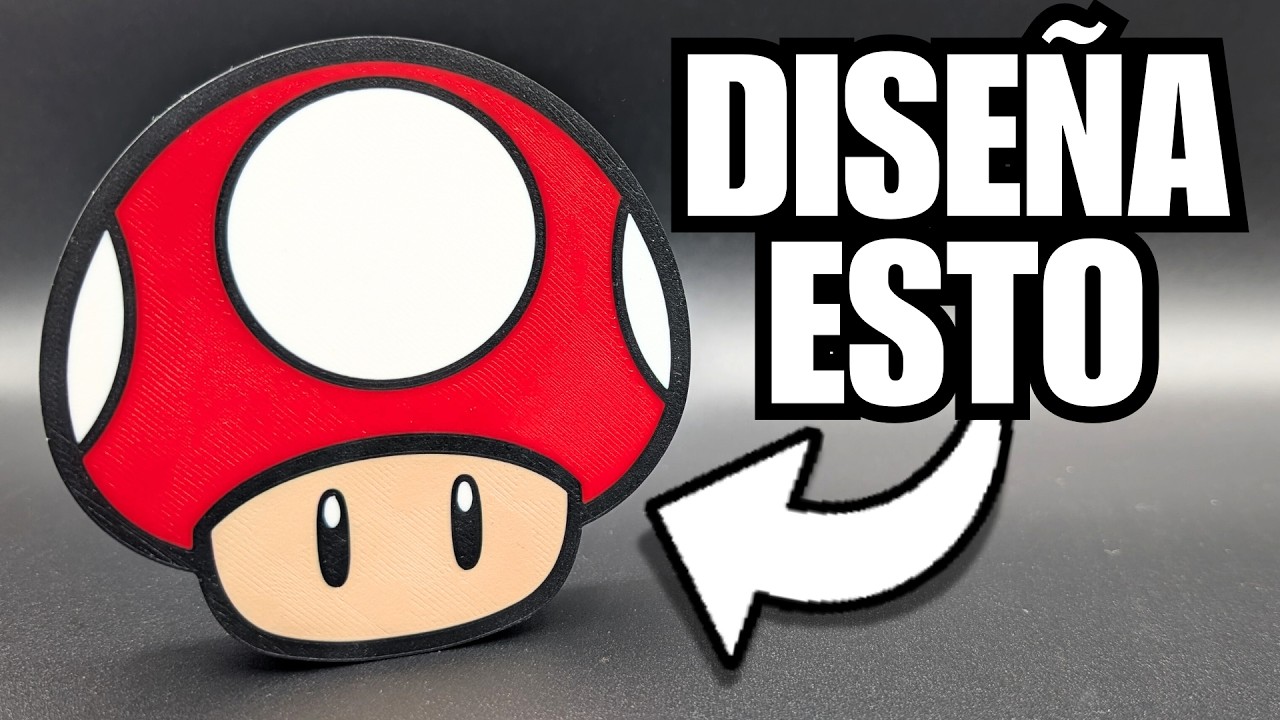 Crea MODELOS MULTICOLOR en Fusion 360 (logos, textos y relieves)