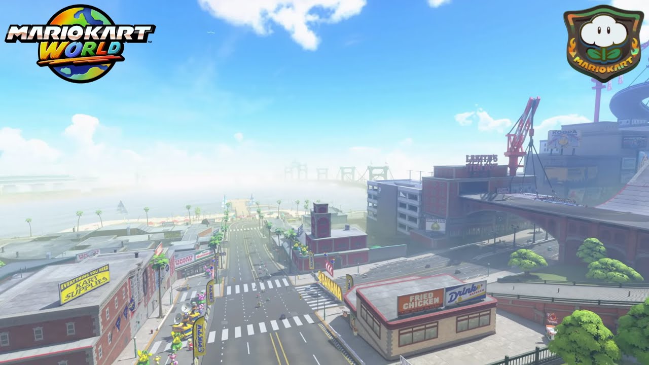 Mario Kart World - Knockout Tour | Cloud Rally (150cc)