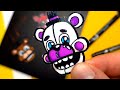 HILARIOUS AND EASY FNaF DIY TO SURPRISE YOUR FRIENDS - STICKERS TUTORIAL