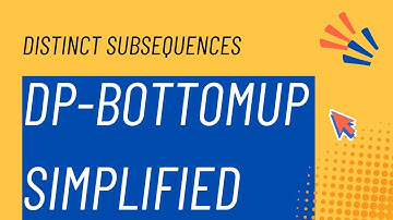 Distinct Subsequences Explained | Recursive + DP Approach for Strings
