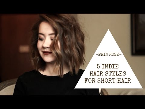 5 Hairstyles for Short Hair | Erin Rose