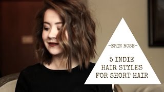 5 Hairstyles for Short Hair | Erin Rose