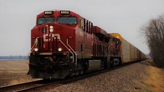 HD: January 2017 Trains w/NS, CP, CN, UP, BNSF, CSXT, LIRC, EMD Tier 4's, & More