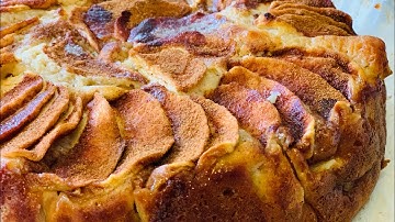 Bánh Táo Nướng với Quế & Sữa Chua // Apple Cake Recipe (English Sub)🙏❤️🇨🇦