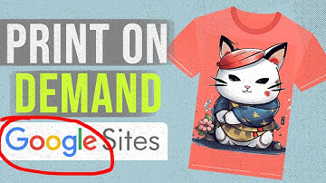 How To Create a FREE Print on Demand Dropshipping Website with Google Sites