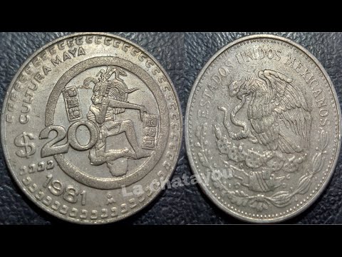 Moneda De $20 Pesos Mx De 1981
