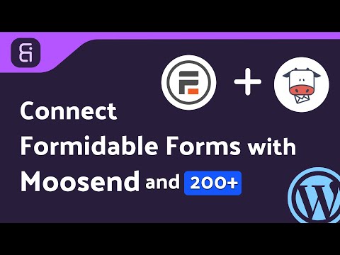 Integrating Formidable Forms with Moosend | Step-by-Step Tutorial | Bit Integrations