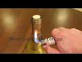 How to open wine with a lighter